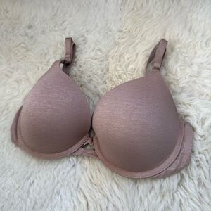 Victoria's Secret Nude Perfect Coverage Full-Coverage Bra with Adjustable Straps